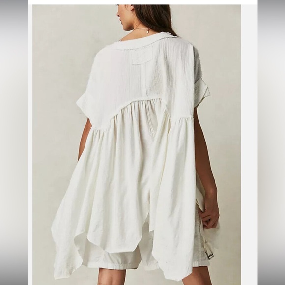 Free People We The Free Sugar Rush Baby Doll Top NWOT - Picture 3 of 6